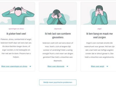 GGZ inGeest screenshot website